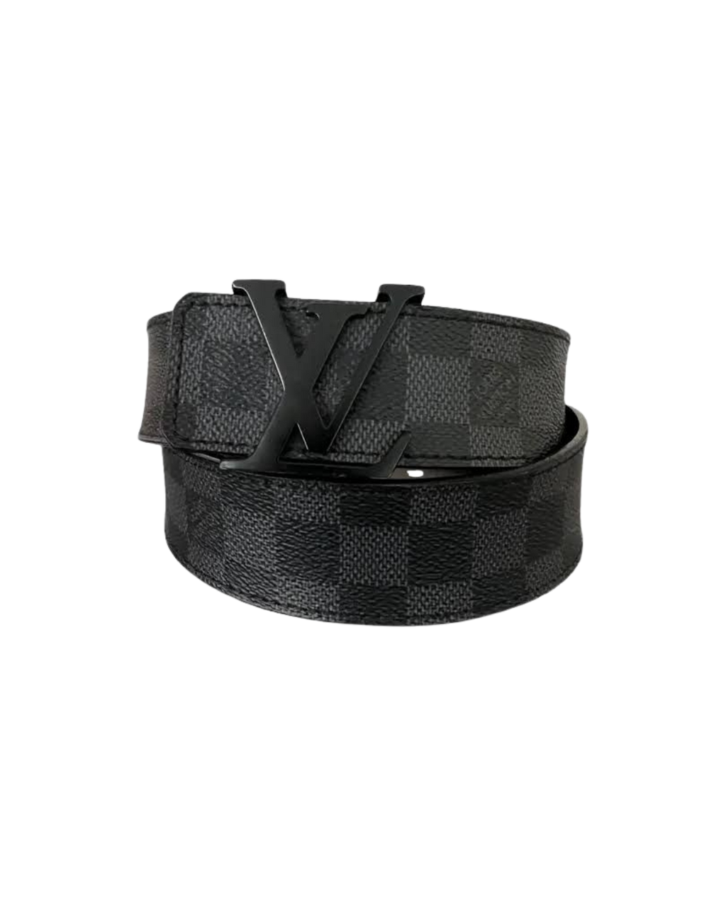 CINTO LV "CUADROS” LOGO MATE