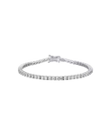 PULSO DE PLATA ESTERLINA CON ZIRCONIAS
