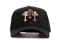 BARBAS HATS "CHROME ROSE GOLD"