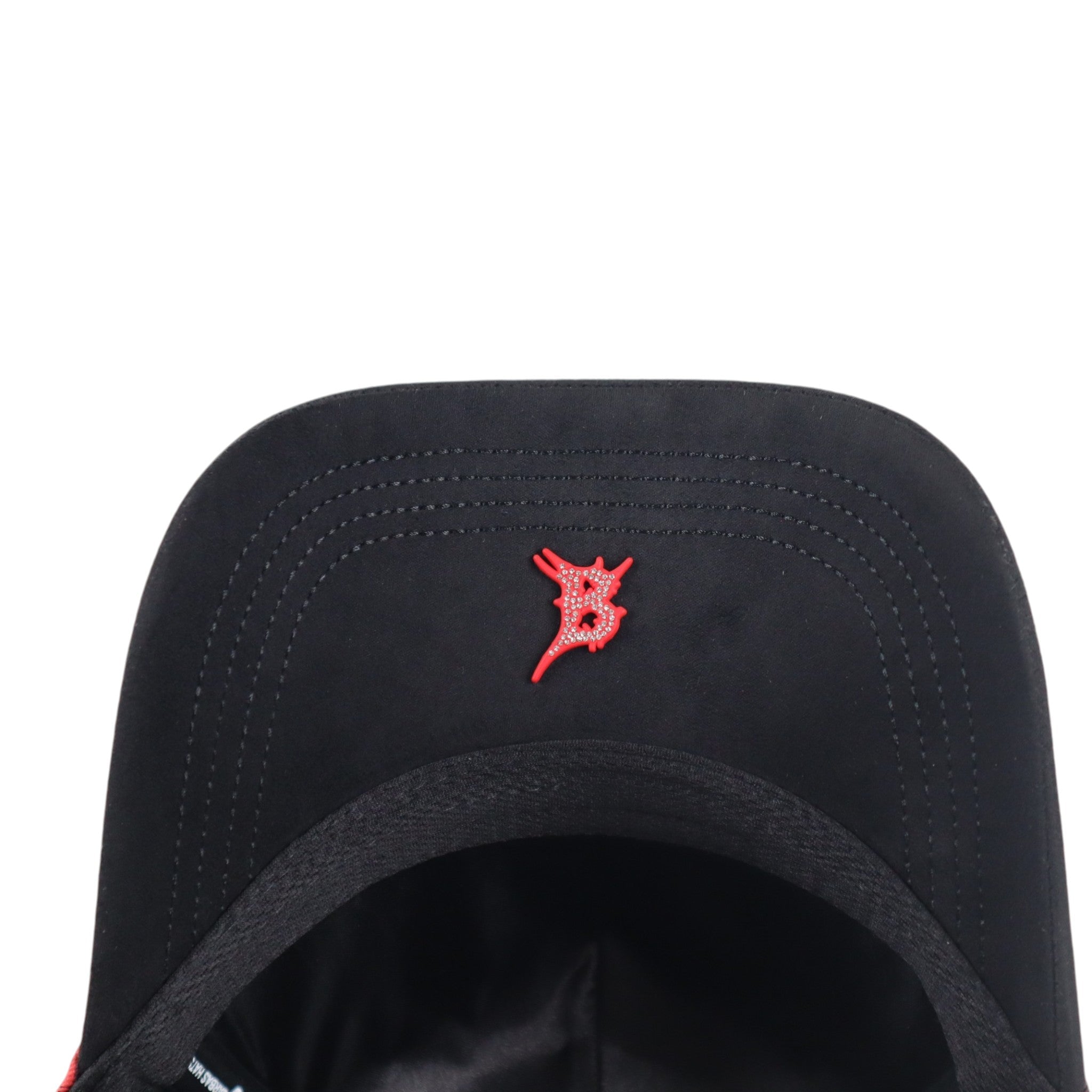 BARBAS HATS BORN CRAZY BLACK/RED