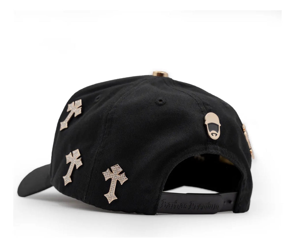 BARBAS HATS "CHROME CRUCES 24K"