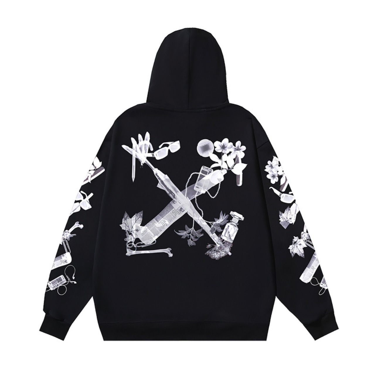 SUDADERA OFF WHITE