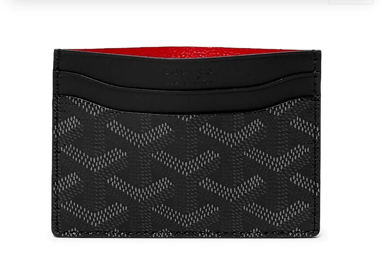 TARJETERO GOYARD SAINT SULPICE JET BLACK